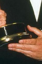 Alan Rickman getting his Emmy for Rasputin