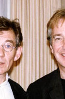 Alan Rickman and Ian McKellen