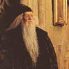 Headmaster Albus Dumbledore and Minerva MacGonagall