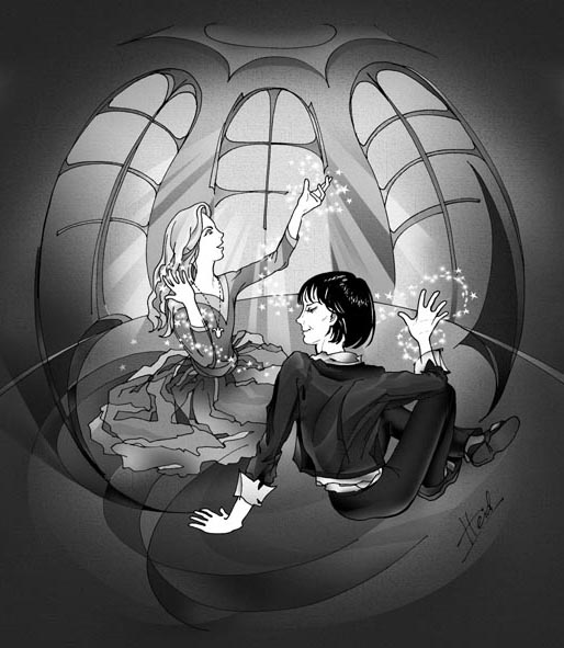 Gabrielle and Gabriel by Heid