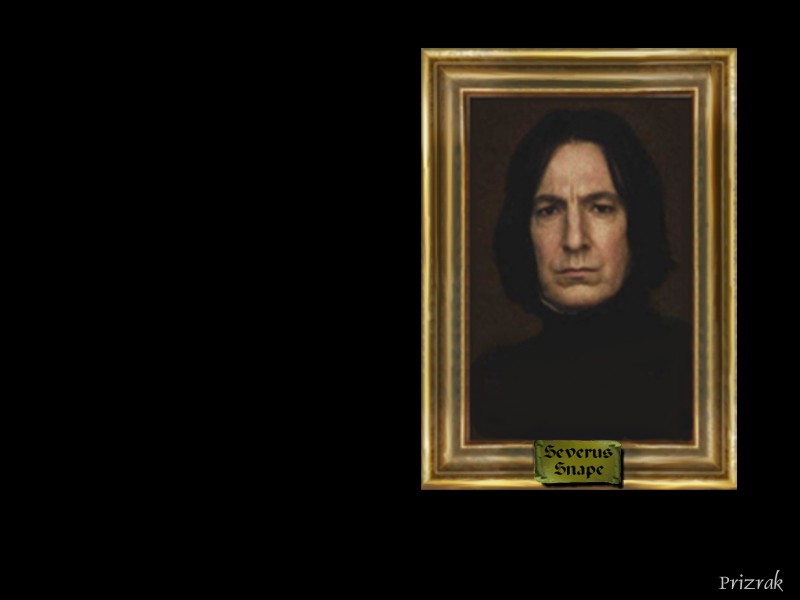 Severus Snape as Himself by Prizrak