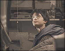 Harry Potter in Dursley's Cupboard
