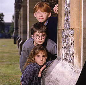 Ron, Harry, Hermione